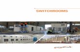 SWITCHROOMS · MODULAR TRANSPORTABLE ELECTRICAL SWITCHROOMS Ampcontrol has supplied modular switchrooms to every industry and environment. From open cut mines, processing operations