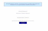 Evaluation of the Commission of the European Union’s co ... · Evaluation of the Commission of the European Union’s co-operation with Ecuador DRN Final Report / Volume I September