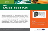 Dust Test Kit - Technical Color Solution · The TQC Dust Test Kit according to ISO 8502-3 allows assessment of the quantity and size of dust particles on surfaces prepared for painting.