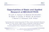 Opportunities of Basic and Applied Research at MEDAUSTRON · 2009-06-01 · clinical research in medical radiation physics, radiation biology and experimental physics. H. Leeb Atominstitut,