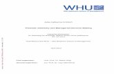 Thematic Similarity and Managerial Decision Making · 2017-09-09 · Julia Katharina Fröhlich . Thematic Similarity and Managerial Decision Making . Inaugural dissertation . for