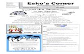 Esko’s Cornerp2cdn1static.sharpschool.com/UserFiles/Servers/Server_3040386/File/Community Ed/Esko...The Annual Esko Area Rummage Sales, a community service project of the Eager Eskomos