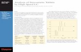 Analysis of Simvastatin Tablets - assets.thermofisher.com...mevalonic acid, which is a key precursor in cholesterol synthesis. Dropping mevalonic acid levels triggers the expression