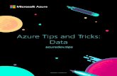 azuredev - info.microsoft.com · 150+ tips, as well as videos, conference talks, and now an e-book spanning the entire universe of the Azure platform. What you are currently reading