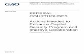 GAO-17-215, Accessible Version, FEDERAL COURTHOUSES ...courtroom. Transparency and collaboration issues have emerged among federal stakeholders as the program has been implemented.