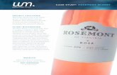CASE STUDY: ROSEMONT WINERY - Watermark Design · CASE STUDY: ROSEMONT WINERY » LOGO DEVELOPMENT BRAND STRATEGY Redesign Rosemont’s brand identity and portfolio of wine labels