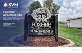 FOXFIRE APARTMENTS - LoopNet...Rents show above are average per 5/1/2019 rent roll. UNIT TYPE COUNT % TOTAL SIZE (SF) RENT RENT/SF 1/1 32 24.2 646 $605 $0.94 1/1 w/ Fireplace 26 19.7