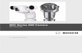 MIC Series 550 Camera - surveillance-video.com · 5.5 Lightning Protection 19 5.6 Electrical Connections 20 5.6.1 Composite Cable Color-coding 20 5.6.2 Alarm Inputs 21 5.6.3 Video