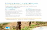 CASE STUDY Energy Efficiency at Gallo Vineyards Study-Final.pdf · CASE STUDY Energy Efficiency at Gallo Vineyards Conserving Water and Energy in the Vineyard Pacific Gas & Electric