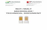 NUT/MALT MICROSLIDE TECHNICAL DOCUMENT...Isolation and differentiation of Gram (-) enteric bacilli. Coliform Testing / Recovering of Stressed Coliforms (NUT). Optimal growth of molds