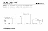KW Series - QSC · KW Series User Manual KW122 75° 1000 W active 12" (300 mm) 2-way loudspeaker system KW152 60° 1000 W active 15" (380 mm) 2-way loudspeaker system