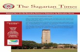 The Sagarian Times Sagarian Times... · Commissioner to UK, gave away the awards to the class XII CBSE 2015-16 toppers namely Divyanshu Mahajan, Chetna Saini, Kanika Marwah and Venerability