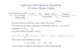 Optimum Soft Decision Decoding of Linear Block Codesstaff.ustc.edu.cn/~jingxi/Lecture 12.pdf · 2010-04-16 · Hard Decision Decoding of Linear Block Codes (n,k,d) linear block code