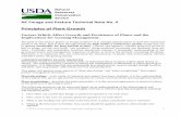 Principles of Plant Growth - USDA...USDA is an equal opportunity employer and provider 1 Natural Resources Conservation Service NC Forage and Pasture Technical Note No. 4 Principles