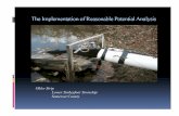 The Implementation of Reasonable Potential Analysis...PADEP TGD 563-2112-115, June 2013 RPA conducted according to PADEP and EPA guidance. PADEP TGD 563-2112-115, June 2013 Chapter