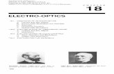 Chap18 - Freegautier.moreau.free.fr/cours_optique/chapter18.pdf · 700 ELECTRO-OPTICS called the Kerr coefficient or the quadratic electro-optic coefficient. Typical values of G are