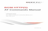 BG96 HTTP(S) AT Commands ManualLTE Module Series BG96 HTTP(S) AT Commands Manual BG96_HTTP(S)_AT_Commands_Manual Confidential / Released 5 / 33 1 Introduction BG96 provides HTTP(S)