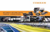 OPTIMIZE UPTIME WITH LUBRICATORS - Timken Company Delivery Brochure.pdf · OPTIMIZE UPTIME WITH ... 58.000 mm (2.2835 in.) Ga Gas-Powered Lubricatorss-Powered Lubricators D-Power