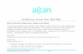 About the Australian Communications Consumer …accan.org.au/files/About Us/ACCAN DAP 2019-2021 - FINAL.docx · Web viewDisability Action Plan 2019-2021 About the Australian Communications
