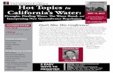 Hot Topics in California’s Waterwater.bhfs.com/wp-content/uploads/2015/02/15-WAMCA-Brochure-ni.pdf · Lagerlof Senecal Gosney & Kruse LLP, represents retail water purveyors and