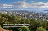 People, Place and the Climate Emergency - nature.scot 2019 - People, Place...Nature is an important element in our response to the climate emergency; climate change and loss of nature