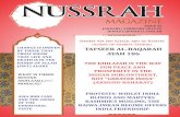 Nussrah Magazine Issue 46 - Hizbut Tahrir Malaysia · Nussrah Magazine Issue 46 January/ February 2019 CE- Jumad ul- Awwal/Jumad ul-Ukhran 1440 AH Contents Editorial: Running Along