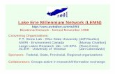 Lake Erie Millennium Network (LEMN) - Charge to... · LEMN. Charge to the Conference Nutrients & Trophic Structure (Groups A,B,F,G,H) Open lake nutrient dynamics & trophic structure