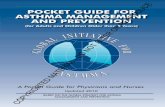 POCKET GUIDE FOR ASTHMA MANAGEMENT AND … Guide - Asthma_0.pdfPOCKET GUIDE FOR ASTHMA MANAGEMENT AND PREVENTION (for Adults and Children Older than 5 Years) A Pocket Guide for Physicians