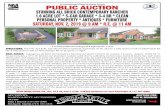 PUBLIC AUCTIONDIRECTIONS: From Rt. 322 & Rt. 222 intersection in Ephrata, travel East on Rt. 322 for 1 mile and turn left on Martindale Rd. Go .6 mile and turn left on Newswanger Rd.
