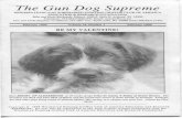 The Gun Dog Supreme - Wirehaired Pointing Griffon pdf web/GDS 1999 vol 74 no 1.pdfThe Gun Dog Supreme NEWSBULLETIN ofthe WIREHAIRED POINTlNG GRIFFON CLUS OF AMERICA EDUCA TION & RESEARCH