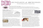 SUNDAYS BEYOND · 2020-03-01 · SUNDAYS & BEYOND The Saint Mark’s Cathedral weekly newsletter THE FIRST SUNDAY IN LENT MARCH 1, 2020 Newcomer’s Coffee with Clergy TODAY, MARCH