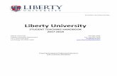 Liberty UniversityLiberty University STUDENT TEACHING HANDBOOK 2017-2018 Liberty University 434-582-2445 Teacher Education Department Fax: 434-582-2468 1971 University Blvd. soe@liberty.edu