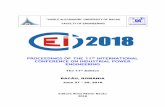 PROCEEDINGS OF THE 11 INTERNATIONAL CONFERENCE ON ...ciei.ub.ro/2018/wp-content/uploads/2019/01/Volum-CIEI-2018.pdf · 11TH I N T E R N A T I O N A L C O N F E R E N C E O N I N D