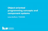 Object-oriented programming concepts and component systemsTDDD05/info/slides2017/OOprinciples.pdf · Object-oriented programming concepts and component systems ... Figure 4.1 Opposing