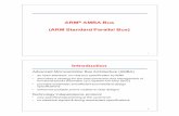 ARM AMBA&Bus (ARM&Standard&Parallel&Bus)dhoungninou/CSE-EE-5-7385/slides/...1 ARM®AMBA&Bus (ARM&Standard&Parallel&Bus) 2 Introduction Advanced*Microcontroller*Bus*Architecture*(AMBA)