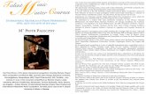 alent usic ﬁve international piano Master Courses A ... · • program proposals for recitals. At the request of the candidate, the photocopies of the forwarded documents will be