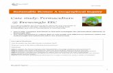 Case study: Permaculture @ Brewongle EEC · 2019-05-22 · Stage 5 Geography 1 Case study: Permaculture @ Brewongle EEC You will investigate the permaculture elements and soil health