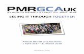 SEEING IT THROUGH TOGETHER - PMR GCA Annual Report 2018.pdf · PMRGCAuk volunteers. By the end of the year, the forum had almost 7,000 members who have shared 10,714 messages. During