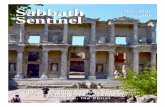 Sabbath 2001 THETHE May-June Sentinel · May-June 2001 The Sabbath Sentinel 3 First, I would like to thank Royce Mitchell for his ser-vice to The Sabbath Sentinel.As editor Royce
