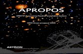 APROPOS - Kapteyn Astronomical Instituteverheyen/INSTRUMENTATION/APROPOS-NWOg.pdfAPROPOS also includes an open data archive through which all APERTIF data will be made available to