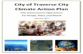 City of Traverse City Climate Action Plan · 2013-12-30 · City of Traverse City, City of Traverse City Climate Action Plan, February 2011, by Solomon Townsend, Barton Kirk and Michael