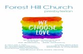 Forest Hill Church: diverse, inclusive, welcomingPostlude Andre Campra “Rigaudon” Welcome Visitors! We look forward to greeting you and answering any questions you may have. Visitor