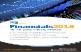 16–18 June • Nice, Francewpc.0b0c.edgecastcdn.net/.../downloads/Financials_2015_Brochure_EU.pdf · and-drop and drill-through functionality y Examine BPC business rules and logic
