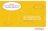 Key Performance Indicators · 3 Key Performance Indicators • A Framework & Guidance for Co-operatives Key Performance Indicator framework for co-operatives The KPI framework builds