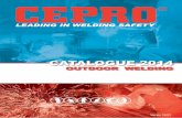 CATALOGUE 2014 - CEPRO · Brochure 5 Outdoor welding Cepro catalogue 2014 3 Protection Designing a good workplace for welders and grinders and preventing risks are the primary prerequisites