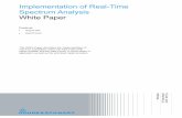 Implementation of Real-Time Spectrum Analysis · 2016-11-30 · Real-Time Analysis 1EF77_3e Rohde & Schwarz Implementation of Real -Time Spectrum Analysis 5 the FMT can be placed