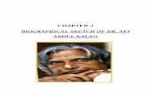 BIOGRAPHICAL SKETCH OF DR. APJ ABDUL KALAM ... 51 CHAPTER-3 BIOGRAPHICAL SKETCH OF DR. APJ ABDUL KALAM