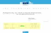 Adaptivity in CEA’s Fluid Elements in EUROPLEXUSpublications.jrc.ec.europa.eu/repository/bitstream/JRC...3 2. Treatment of transport terms in adaptivity for CEA’s fluid FEs The