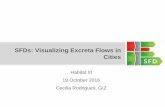 SFDs: Visualizing Excreta Flows in CitiesSFDs: Visualizing Excreta Flows in Cities Habitat III 19 October 2016 Cecilia Rodrigues, GIZ Cecilia Rodrigues 19 October 2016 2 The status