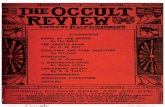 The 71 OCCULT —-m u- REVIEW - IAPSOP...The 71 OCCULT, —-m u-REVIEW EDITED BY R A IP H S H IR L E YContents NOTES OF THE MONTH By the Editor THE GHOST'S PATH By G. M. Hort STAR